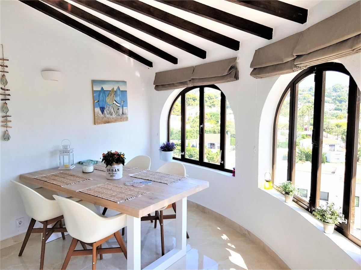 Neu Renovierte Villa Mit Privatem Pool Fusslaeufig Zum Meer Benissa Exterior foto